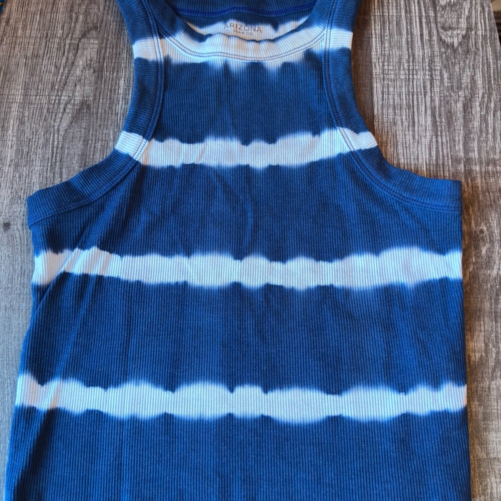 Arizona Tye-dye Cropped Tank-Top